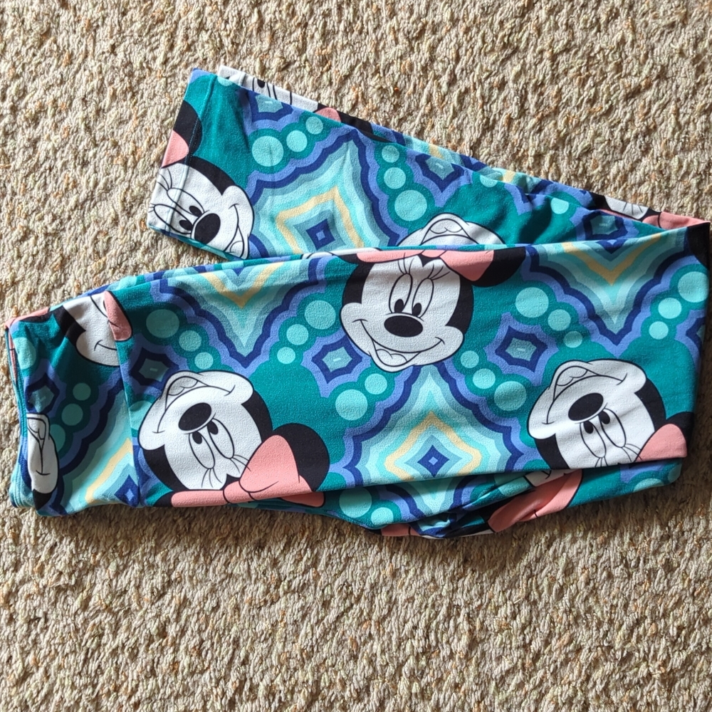 One Size LuLaRoe Leggings - Minnie Mouse!